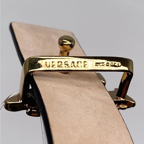 Versace Virtus Leather Belt size 60/24” main image 5